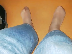 amateur ass bbw fatty feet foot-fetish jeans mammy massage